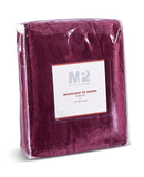 Burgundy Sherpa Throw thumbnail 3