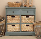 Wicker 4 Basket Chest thumbnail 4