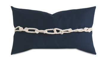 image Knotty Navy Pillow