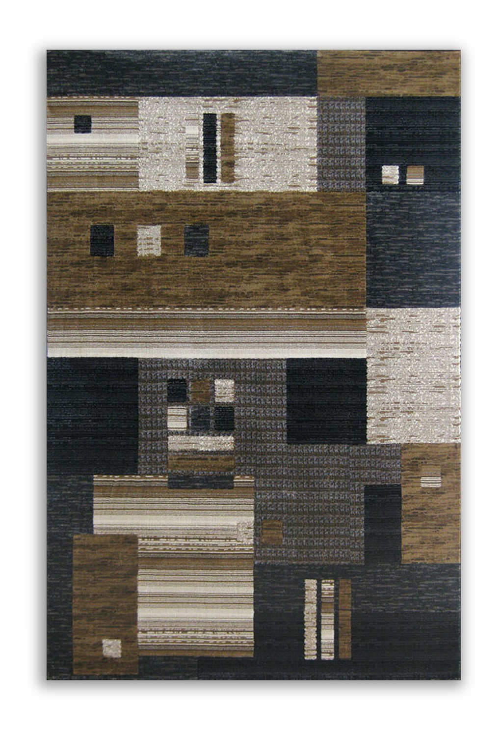 Mystique Black Area Rug By World Traders Hom Furniture Mystique Black Area Rug 5 0 X 7