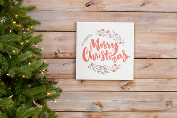 Merry Christmas Canvas Art