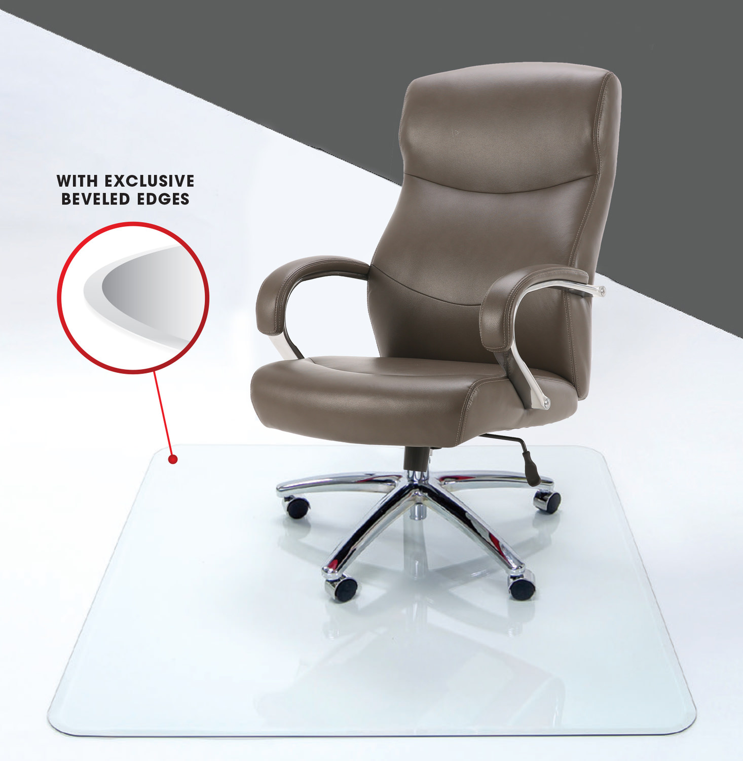 Plastic floor mats for office online chairs