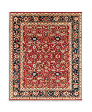 Hand Knotted Area Rug - 8′0″ X 9′7″