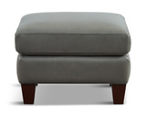 Leia Leather Ottoman thumbnail 2