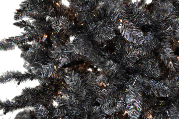Silver Tree 7.5′ Artificial Christmas Tree With Clear Incandescent Lights