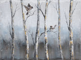 Winter Birds Canvas Art thumbnail 1