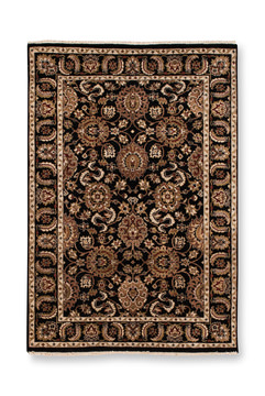 Hand Knotted Area Rug - 4′0″ X 6′0″