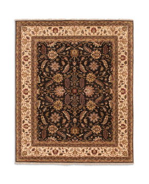 Hand Knotted Area Rug - 8′2″ X 9′10″
