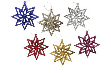 Assorted Star Ornaments