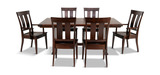Springfield Trestle Table With 4 Side Chairs And 2 Arm Chairs thumbnail 3