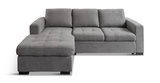 Louden 2 Piece Sleeper Sectional With Chaise - Right Arm Facing Sofa thumbnail 2