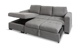 Louden 2 Piece Sleeper Sectional With Chaise - Right Arm Facing Sofa thumbnail 3