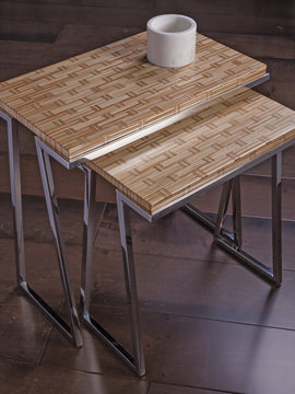 Thatch Nesting Table