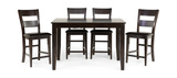 Lincoln Counter Table With 4 Counter Stools thumbnail 3