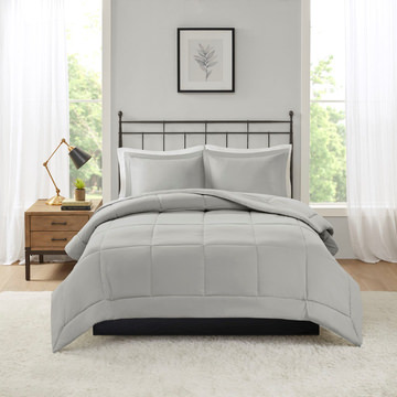 Sarasota King/Cal King Comforter Set - Grey