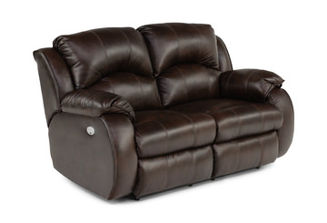 Sailor Leather Power Reclining Loveseat