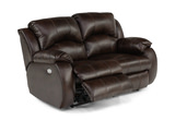 Sailor Leather Power Reclining Loveseat thumbnail 4