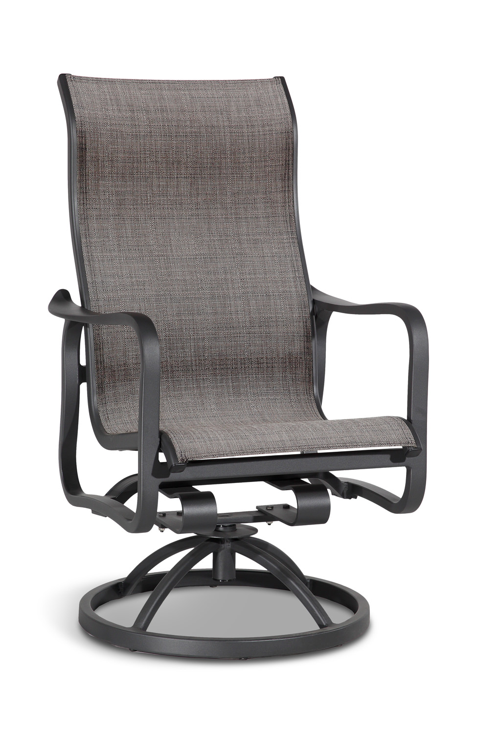 Shoreline High Back Padded Swivel Rocker by