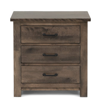Homestead 3 Drawer Nightstand