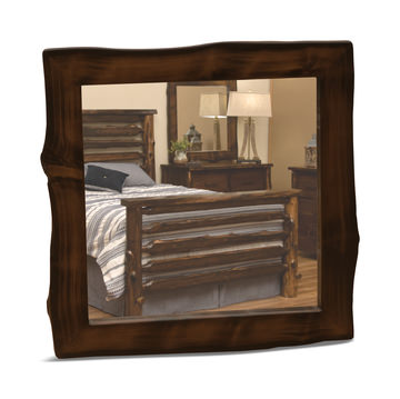 image Modern Cedar Mirror