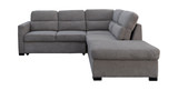 Sadie 2 Piece Pop Up Sleeper Sectional With Storage - Right Arm Chaise thumbnail 2