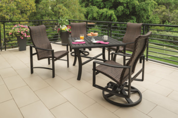 Kenzo Woven High Back Dining Chair