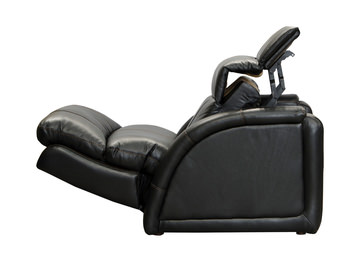 Jetson Zero Gravity Leather Power Recliner - Black