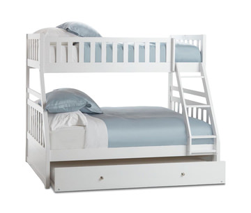 Scout T/F Bunk Bed - Dove White