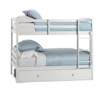 Scout T/T Bunk Bed - Dove White