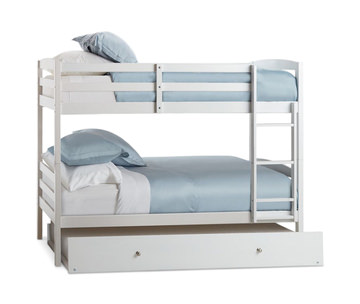 Scout T/T Bunk Bed - Dove White