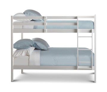Scout T/T Bunk Bed - Dove White