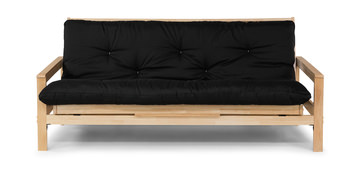 image Kennedy Futon With 6″ Premium Mattress - Natural