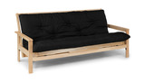 Kennedy Futon With 6″ Premium Mattress - Natural thumbnail 2