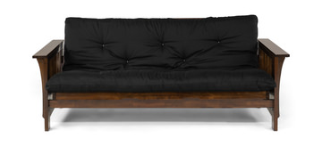 Autumn Futon With Mattress - 6″ Premium Black