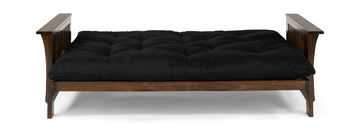 Autumn Futon With Mattress - 6″ Premium Black