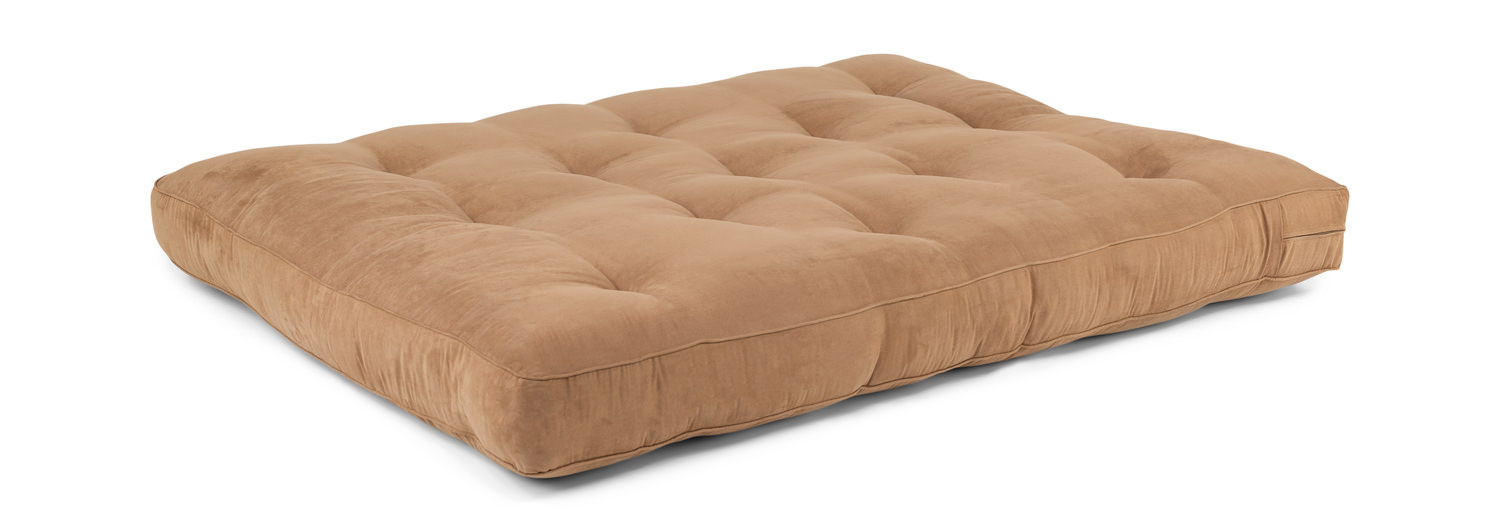 6 innerspring futon mattress full mocha color