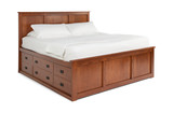 American Mission II King Storage Bed thumbnail 1