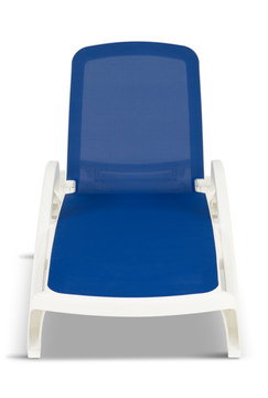 Poolside Chaise Lounge - Blue