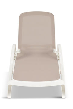 Poolside Chaise Lounge - Grey