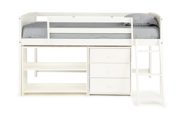 Scout Low Bookcase - White