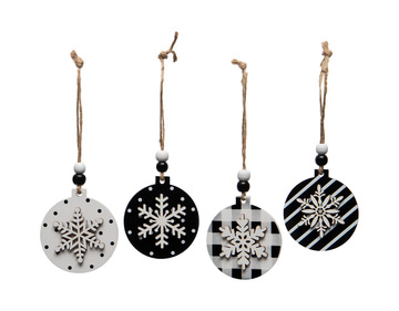 Assorted Snowflake Ornaments