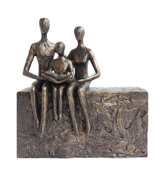 Sitting Family Sculpture