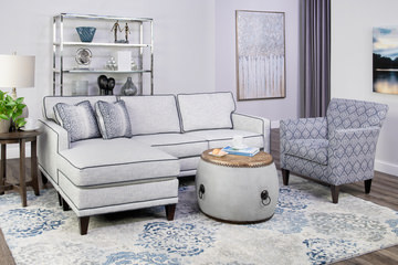 Gossamer Gray/Blue Area Rug - 8′0″ X 10′0″