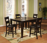 Lincoln Counter Table With 4 Counter Stools thumbnail 4