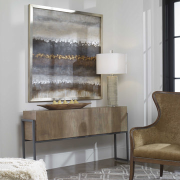 Layers Hand Painted Canvas Art