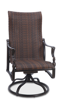 image Bel Air Woven High Back Swivel Rocker