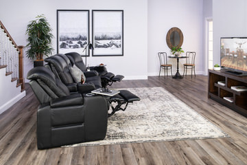 Panache Grey Area Rug - 9′10″ X 12′6″