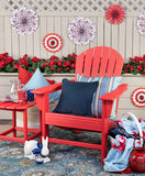 Sunset II Adirondack Chair - Red thumbnail 6