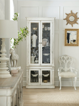 Blanc Display Cabinet