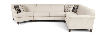 M9 Afton 3 Piece Sleeper Sectional - Left Cuddler